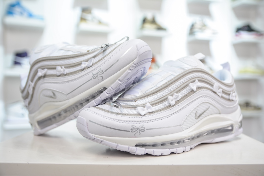 Nike Air Max 97 White Small Bowknot DH8016-100