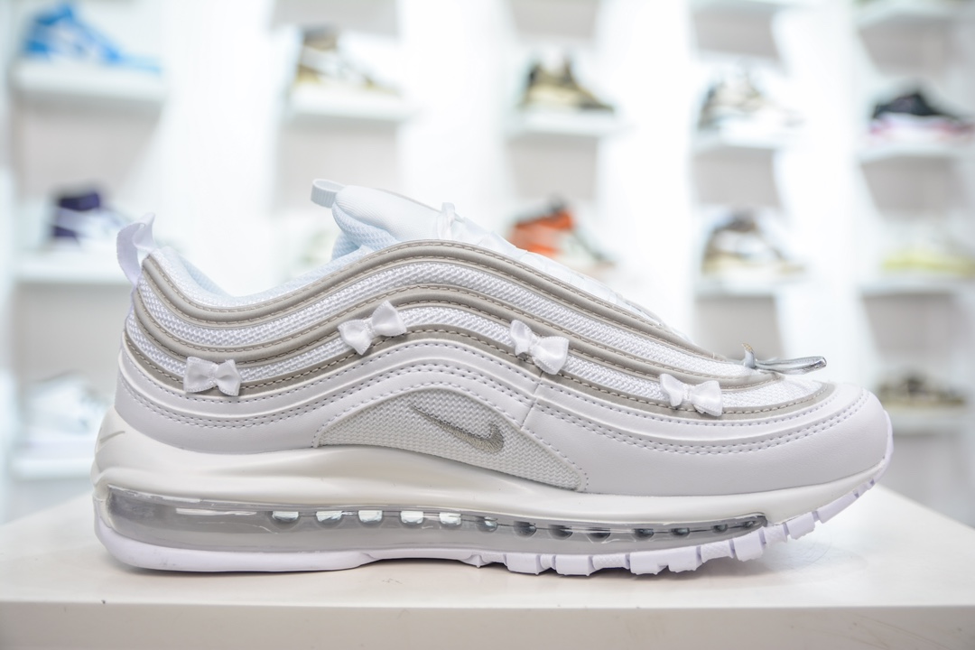 Nike Air Max 97 White Small Bowknot DH8016-100