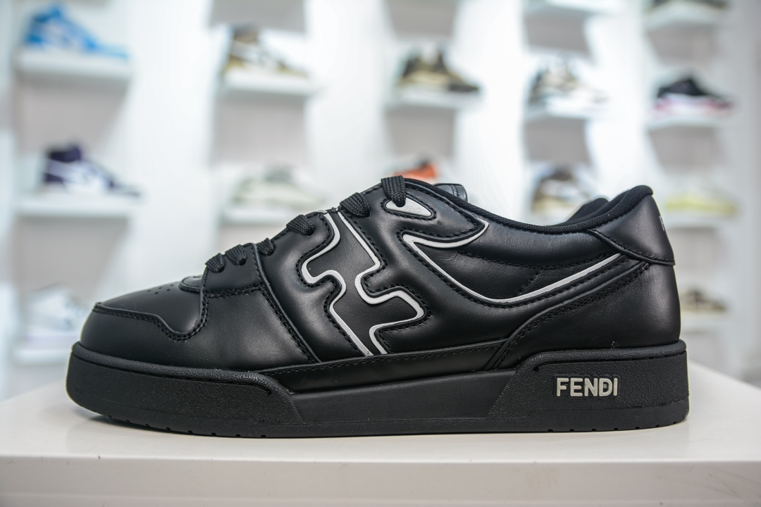 480 FENDI Match sneaters 芬迪皮革低帮时尚运动板鞋