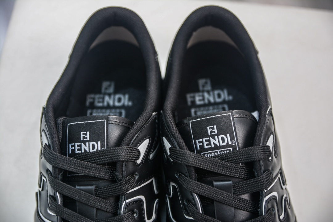 480 FENDI Match sneaters 芬迪皮革低帮时尚运动板鞋