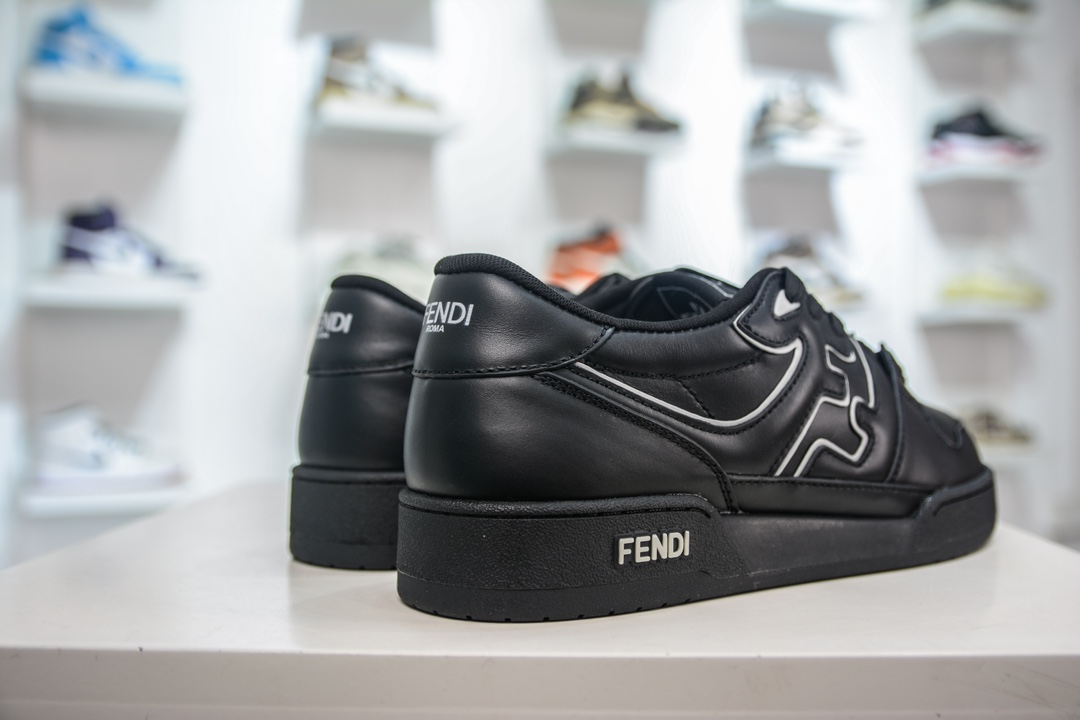 480 FENDI Match sneaters 芬迪皮革低帮时尚运动板鞋