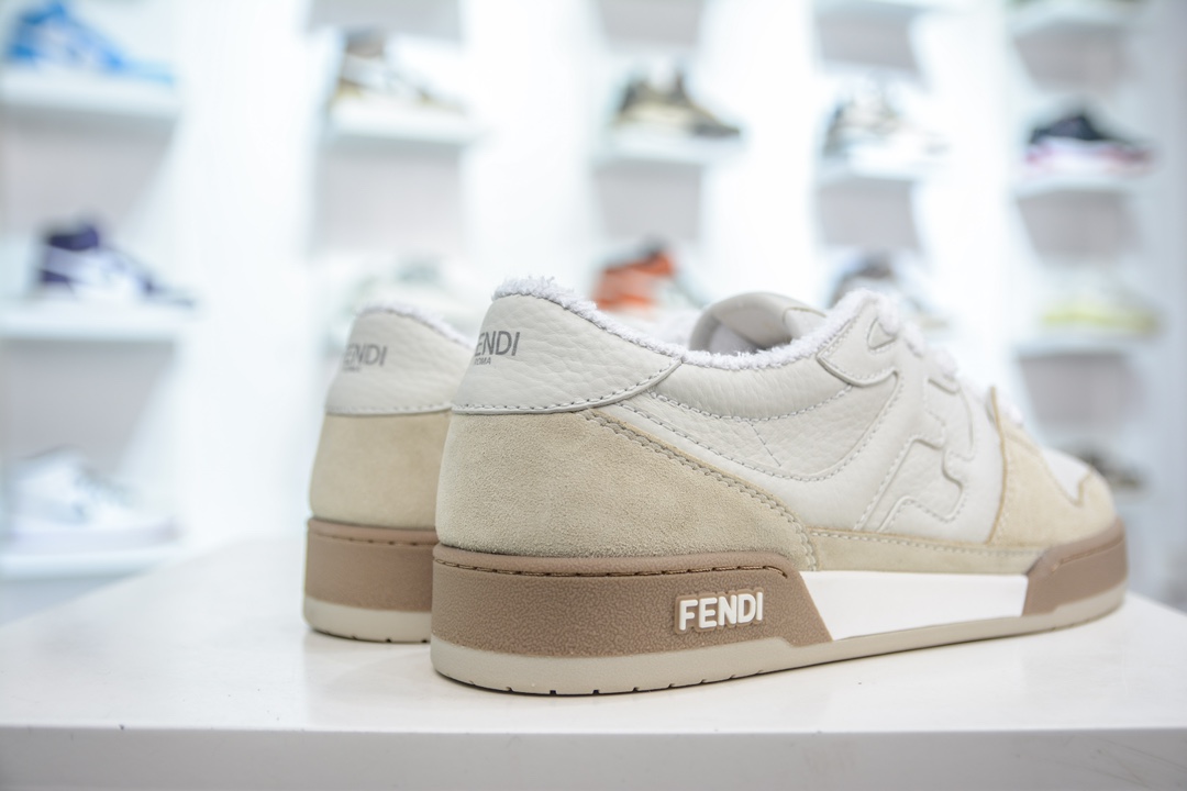 480  FENDI Match sneaters 芬迪皮革低帮时尚运动板鞋