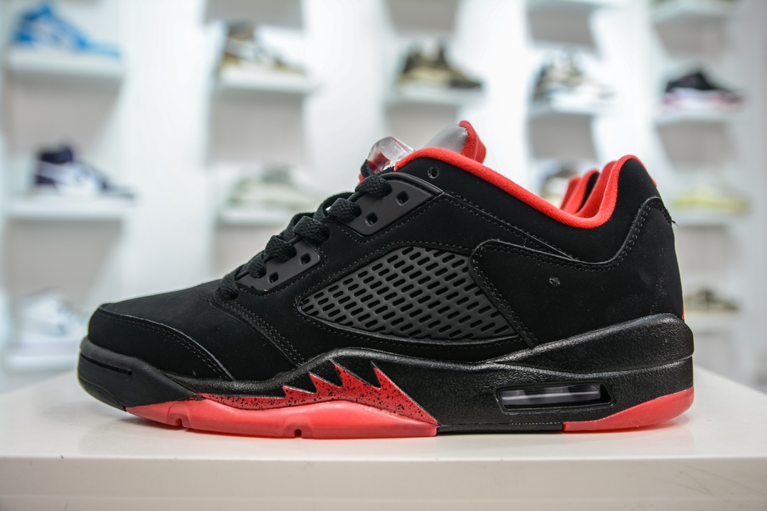 280 Air Jordan AJ5 Low “Alternate 90” 黑红低帮  819171-001