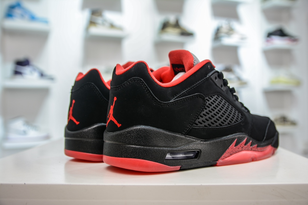 280 Air Jordan AJ5 Low “Alternate 90” 黑红低帮  819171-001