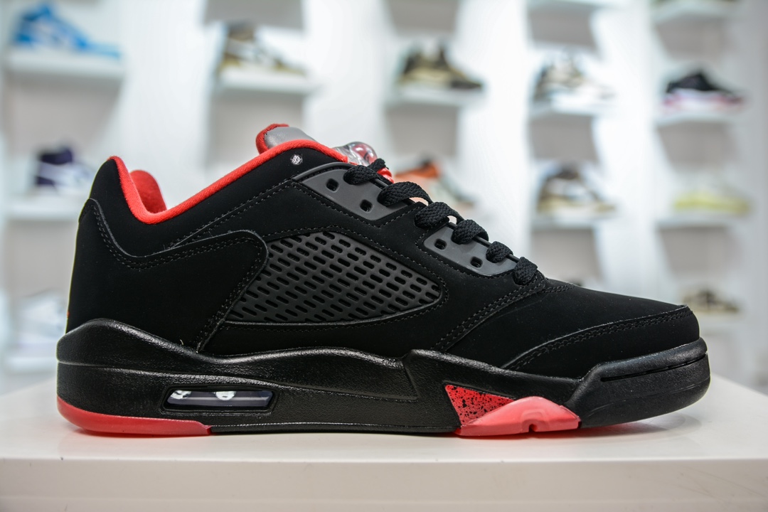 280 Air Jordan AJ5 Low “Alternate 90” 黑红低帮  819171-001