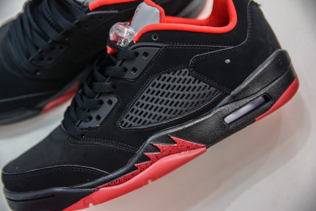 280 Air Jordan AJ5 Low “Alternate 90” 黑红低帮  819171-001