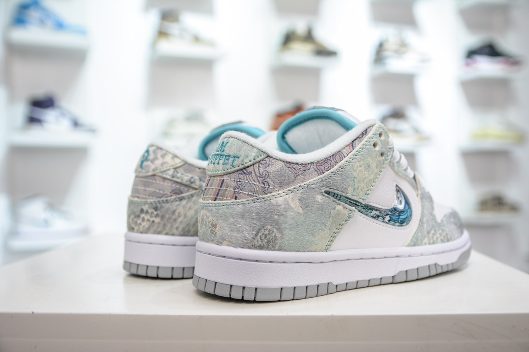 220 NK Dunk Low 蒸汽木偶 CNY龙年限定 龙海龙宫三太子 白青 DV0831-101