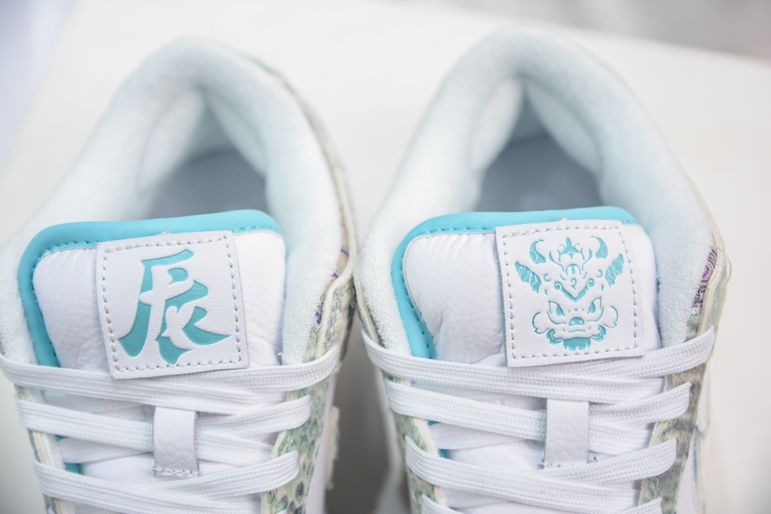 220 NK Dunk Low 蒸汽木偶 CNY龙年限定 龙海龙宫三太子 白青 DV0831-101