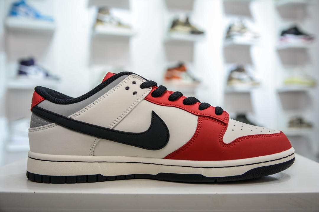 300 Nike Dunk Low 机车白红  MU0232-367