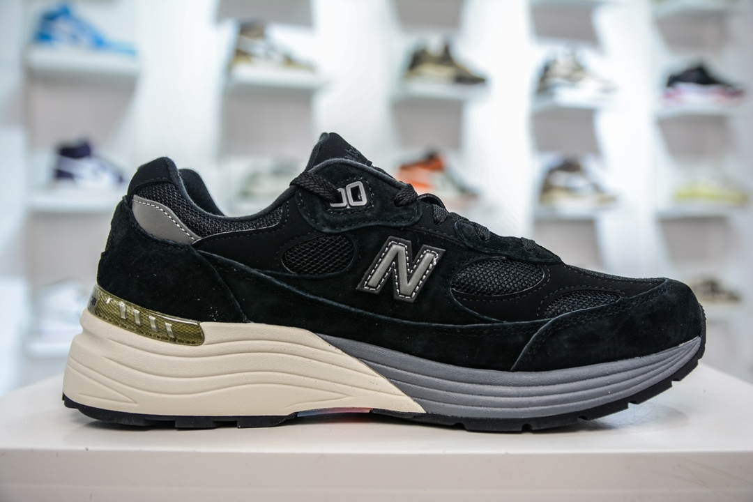 260 M版纯原 New Balance 新百伦NB992总统复古慢跑鞋 M992BL