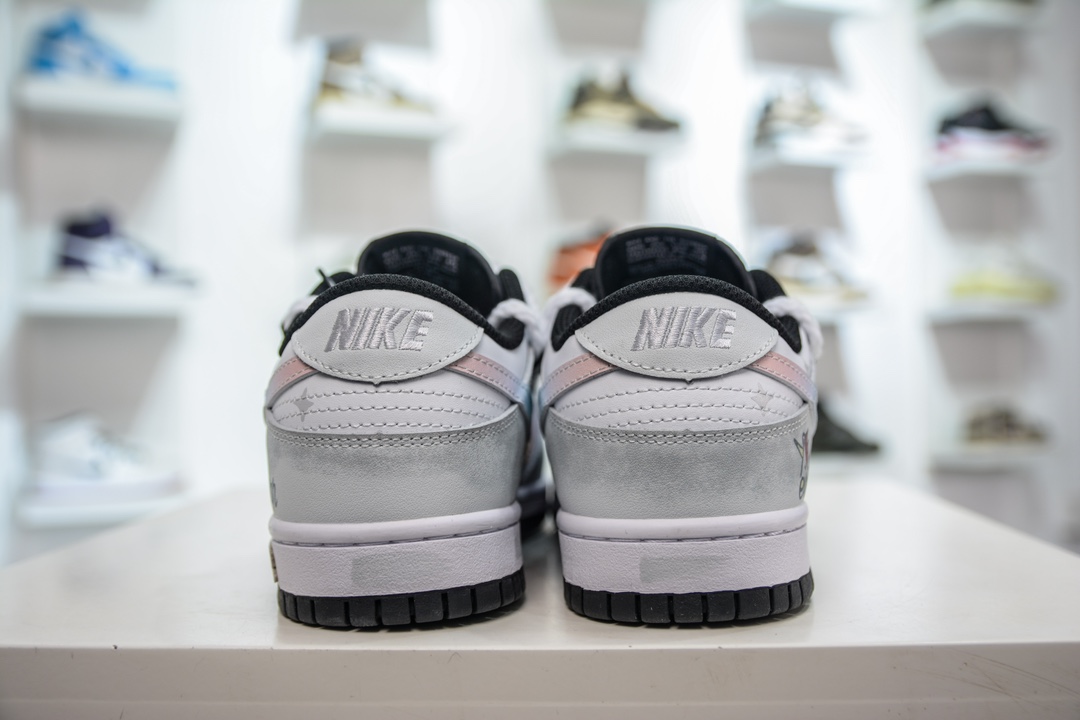 Nike Dunk Low Star Wing Black White Gray DD1391-100