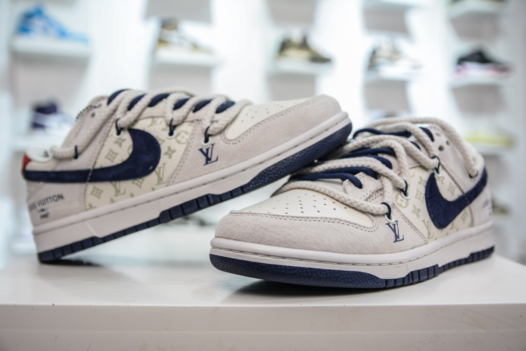 300 LV x Nike Dunk Low 夜光深蓝  FC1688-186