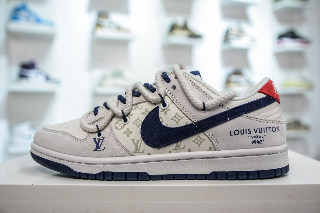 300 LV x Nike Dunk Low 夜光深蓝  FC1688-186