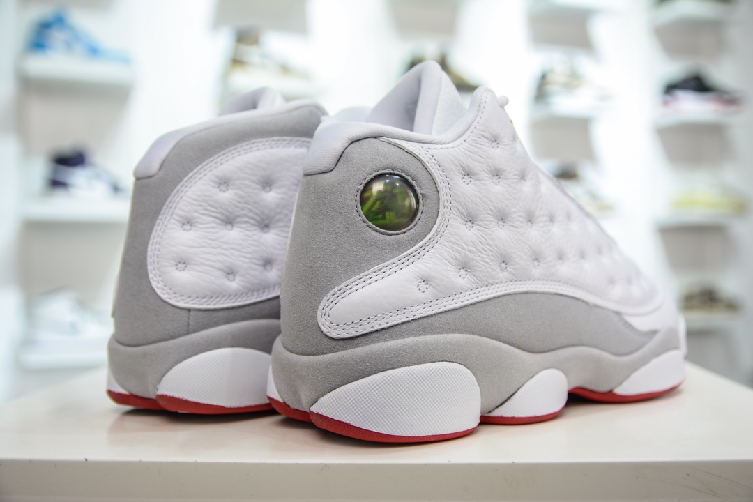 530 神版纯原 Air Jordan AJ13 Retro 白灰 圈内最强13代 414571-160