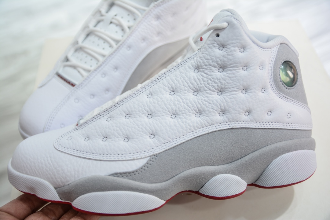 530 神版纯原 Air Jordan AJ13 Retro 白灰 圈内最强13代 414571-160