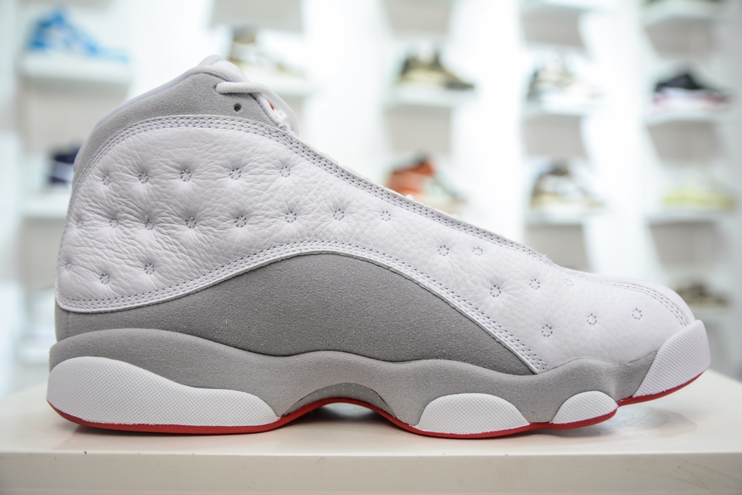 530 神版纯原 Air Jordan AJ13 Retro 白灰 圈内最强13代 414571-160