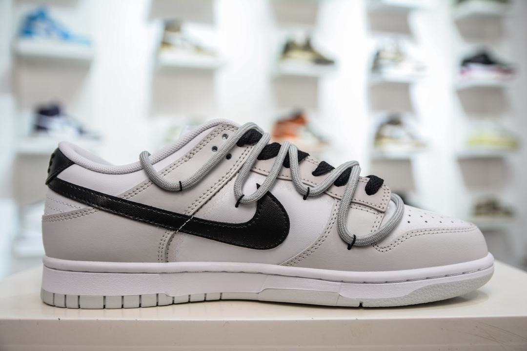 260 YC版纯原 Nike Dunk Low 国风文竹灰白 DV0831-101