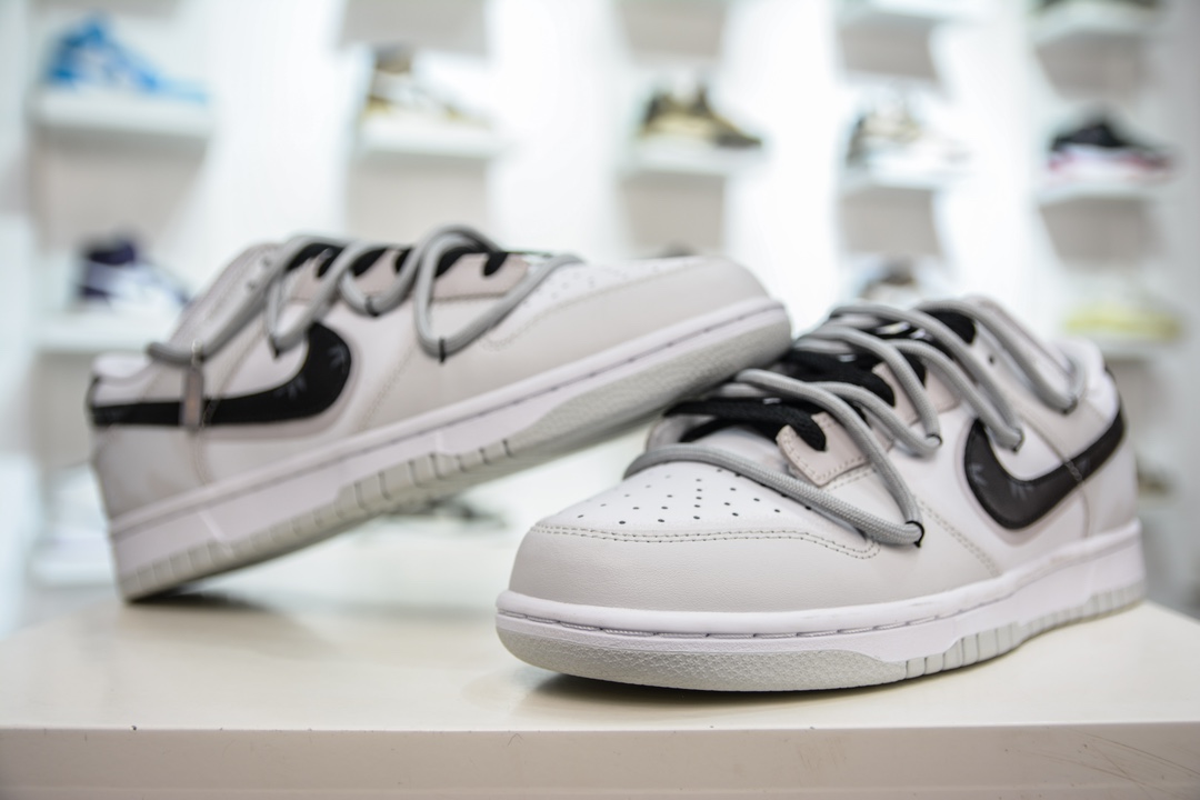 260 YC版纯原 Nike Dunk Low 国风文竹灰白 DV0831-101