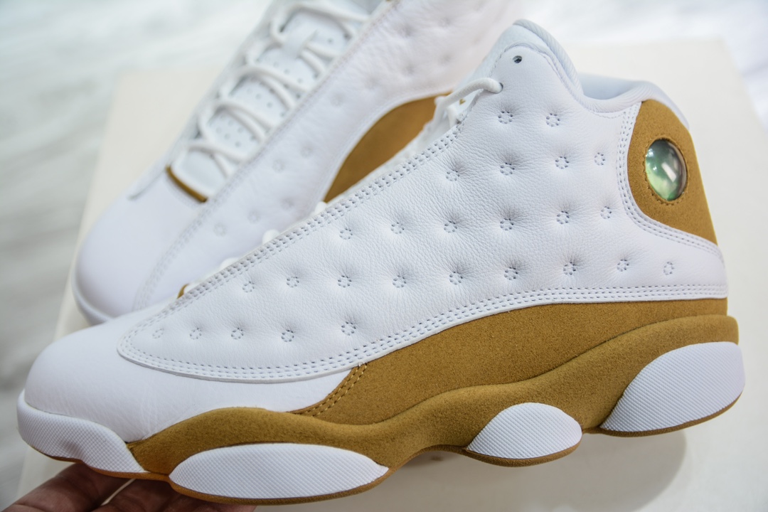 530 神版纯原 Air Jordan AJ13 Retro 白橙 圈内最强13代  414571-171