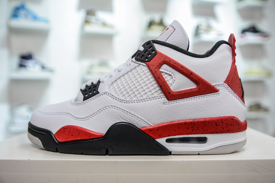 400 神版纯原 Air Jordan AJ4 Retro 黑白红 DH6927-161