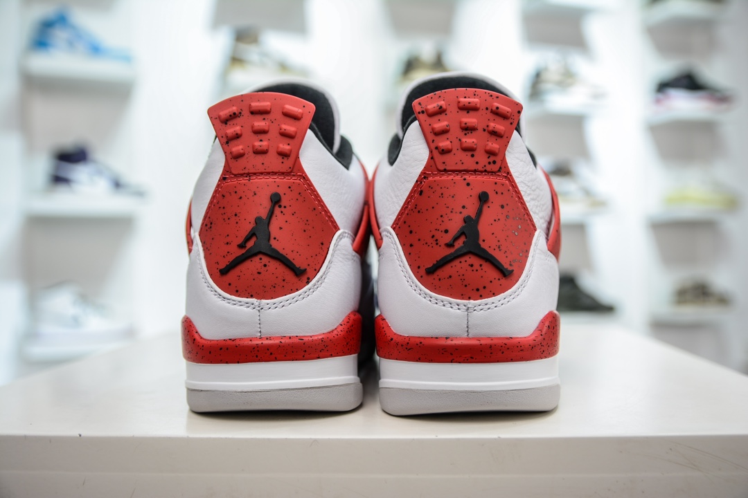 400 神版纯原 Air Jordan AJ4 Retro 黑白红 DH6927-161