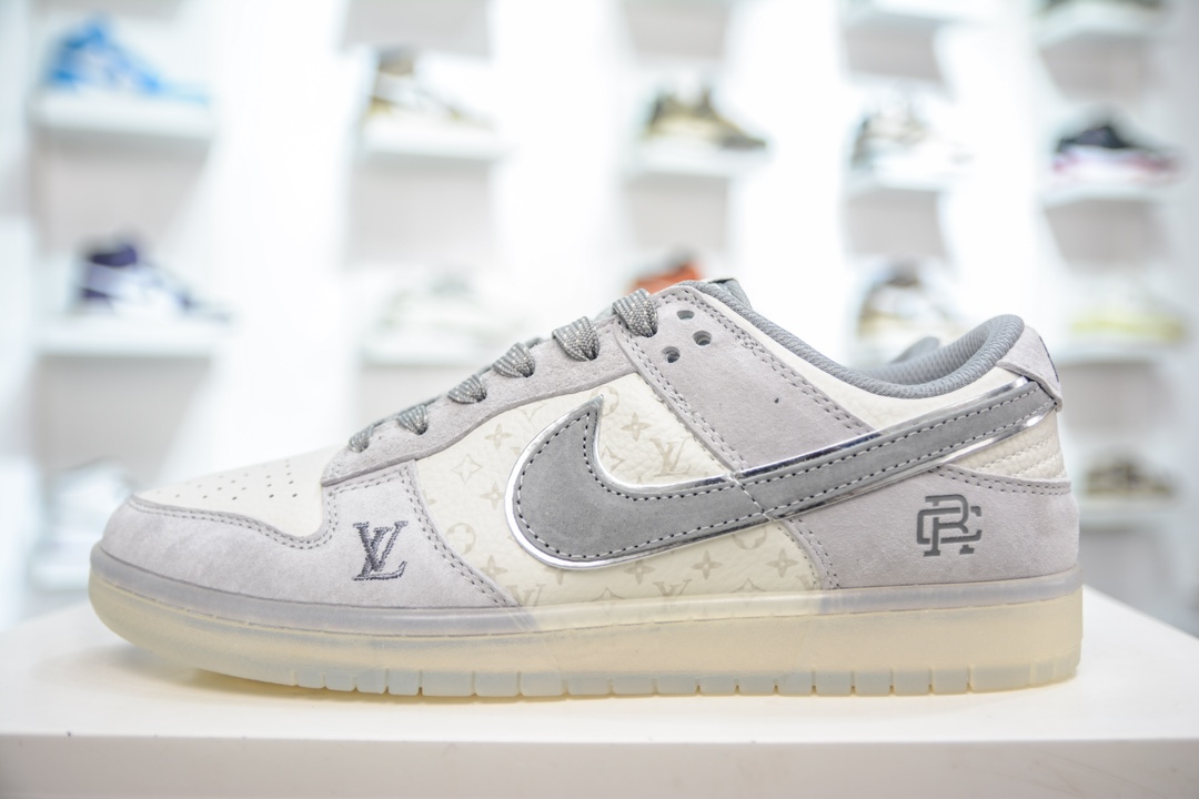 280 LV x Nike Dunk Low 米白灰冠军  CR8033-502