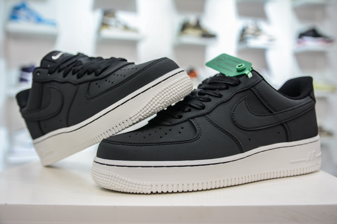 220 HY版纯原 Nike Air Force 1 Low 07 黑白  DQ8571-001