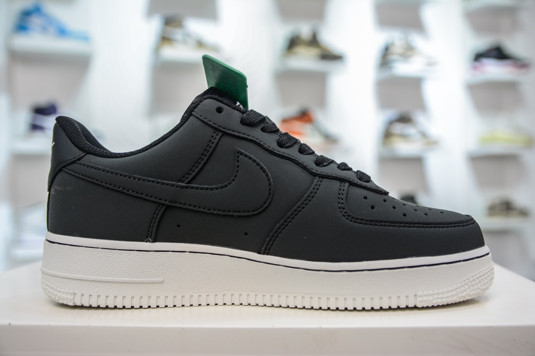 220 HY版纯原 Nike Air Force 1 Low 07 黑白  DQ8571-001