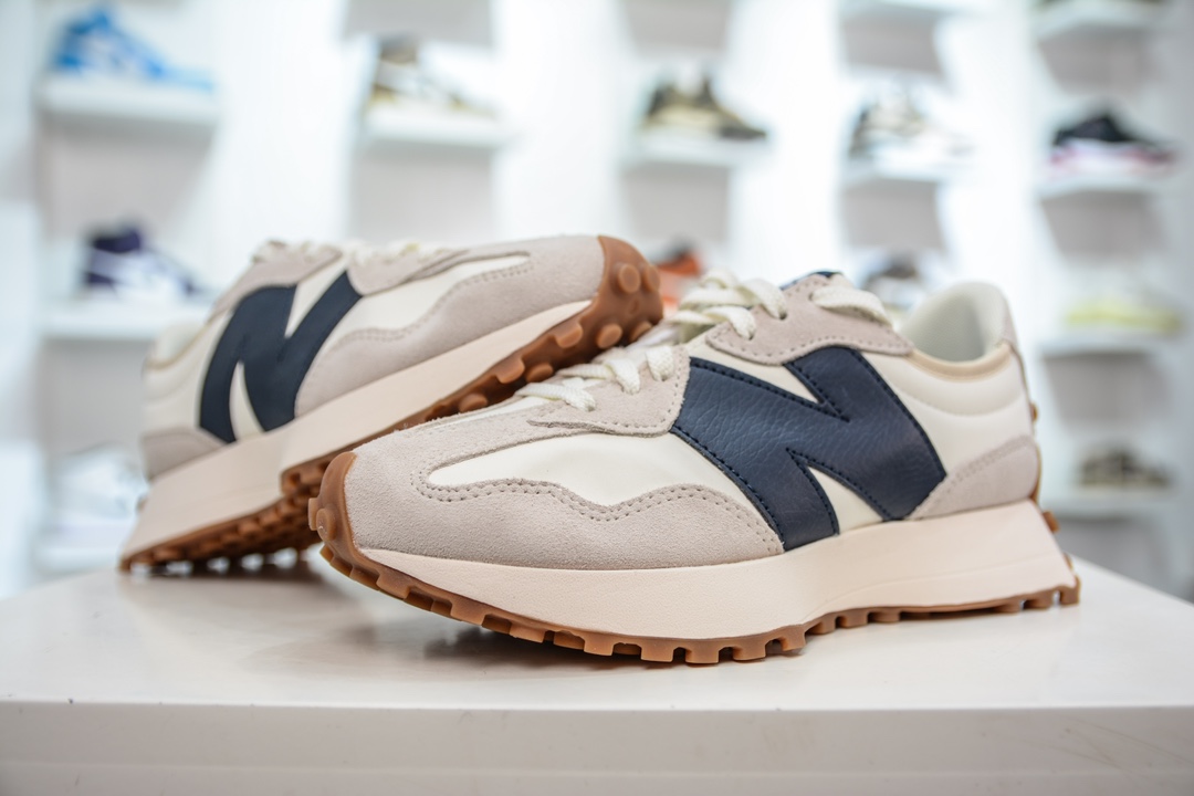 200 M版纯原 New Balance NB327 新百伦系列复古休闲运动慢跑鞋  WS327KB