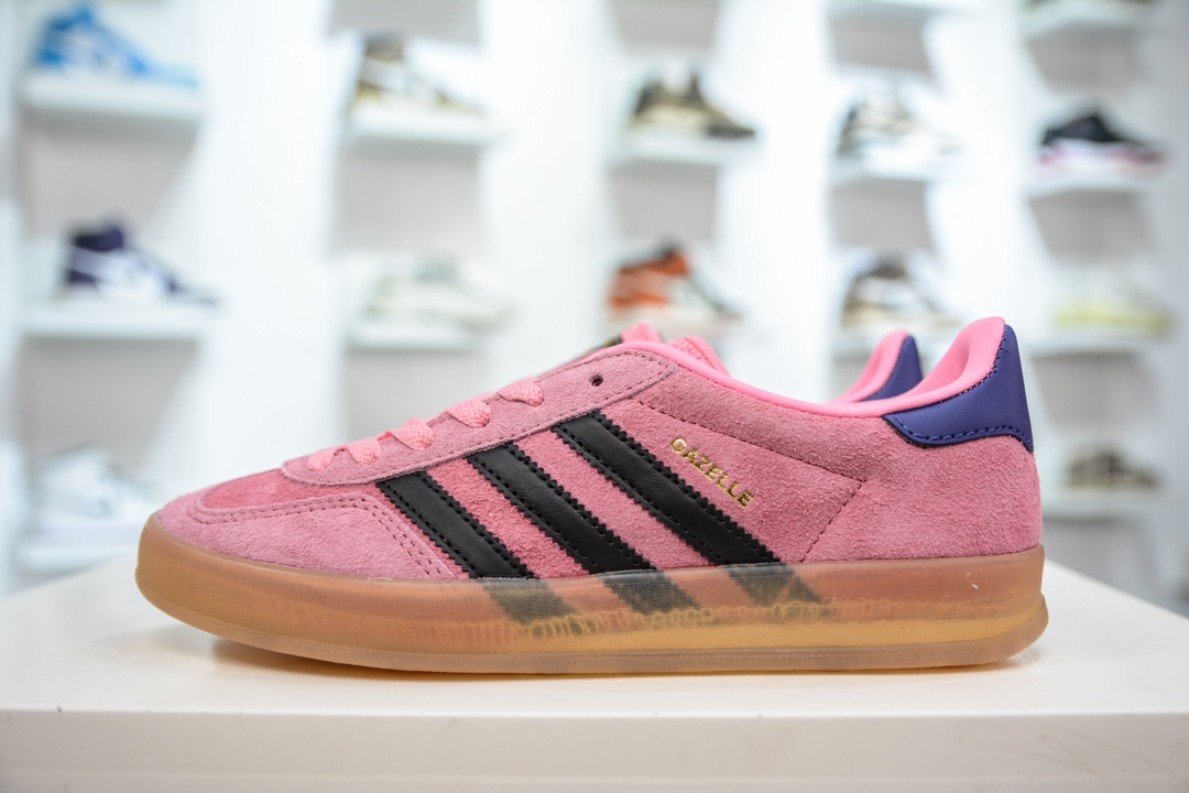 200 T版纯原 AD Original Gazelle Indoor Trainers 瞪羚室内鞋板鞋  IE7002