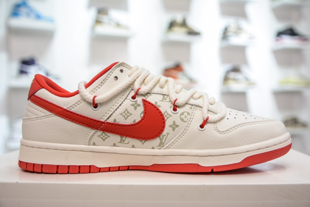 300 Nk SB Dunk Low LV联名-绑带中国红限定 SJ2068-228