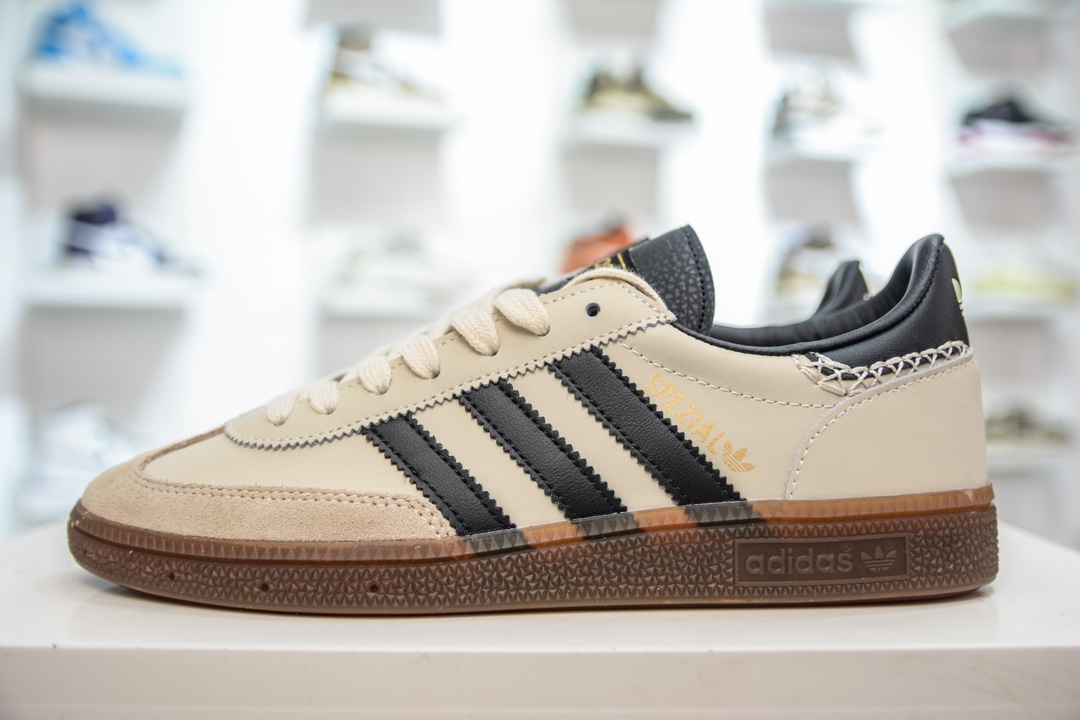 160 YH纯原 adidas Originals Handball Spezial ‘Wonder Beige’马克线  IE3698