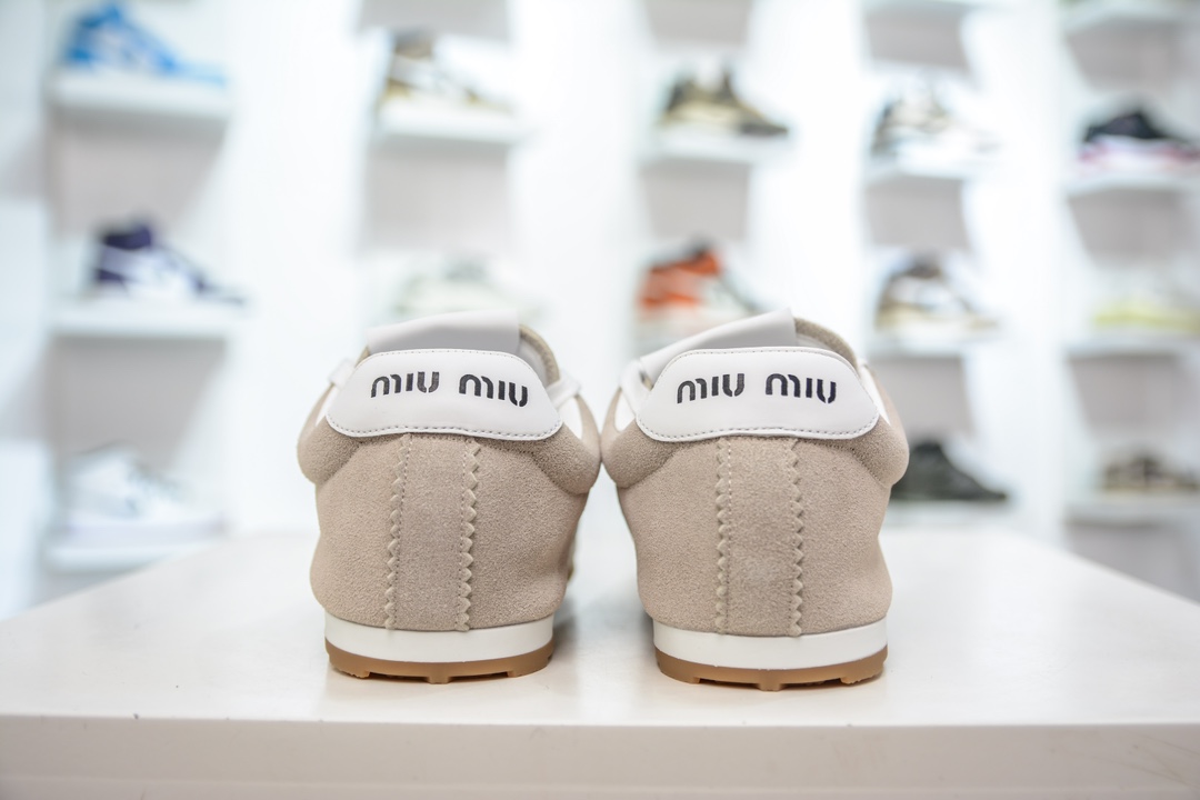 280 Miu Miu “青春跳脱” 24早春款德训鞋 产品详情 Miu Miu新款运动鞋