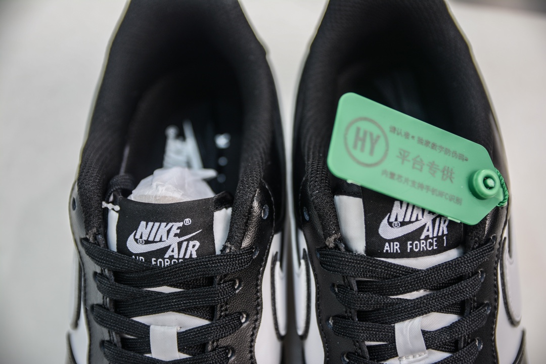 200 HY版纯原 Air Force 1 Low 白黑熊猫  DV0788-001