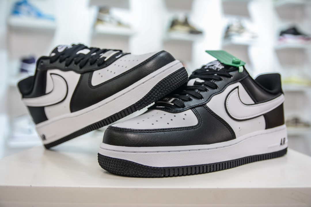 200 HY版纯原 Air Force 1 Low 白黑熊猫  DV0788-001