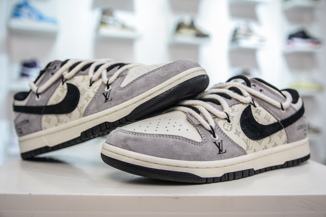 300 LV x Nike Dunk Low 灰猪八印花  SJ2068-232