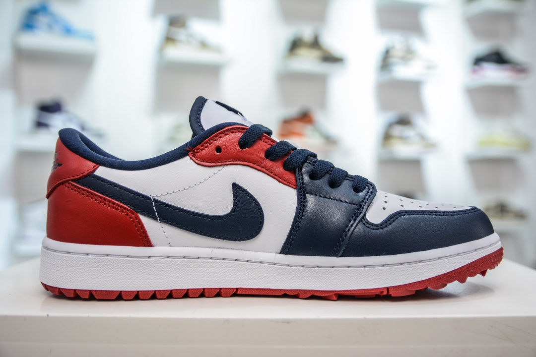 280 DT纯原 Air Jordan AJ1 Low Golf 高尔夫 蓝红  DD9315-113