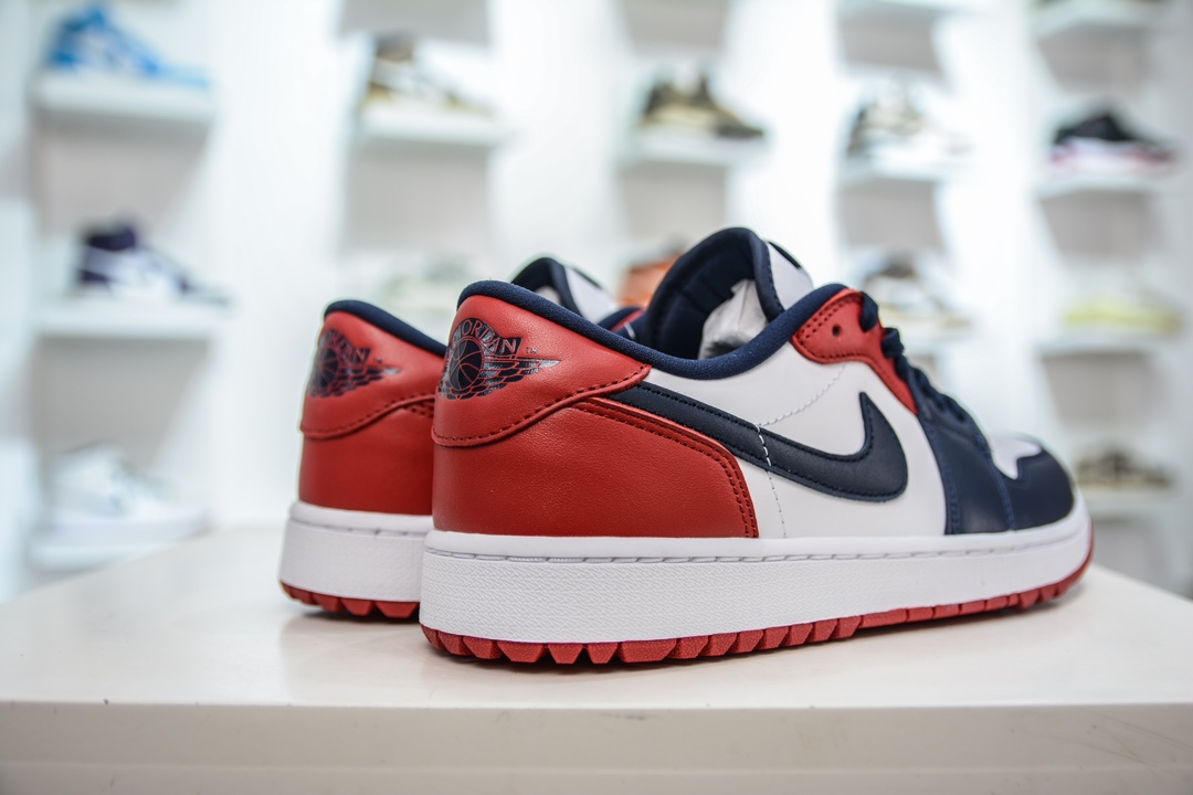 280 DT纯原 Air Jordan AJ1 Low Golf 高尔夫 蓝红  DD9315-113