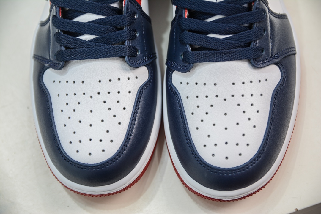 280 DT纯原 Air Jordan AJ1 Low Golf 高尔夫 蓝红  DD9315-113