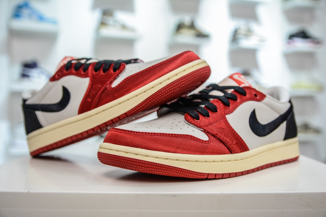 280 DT版纯原 Air Jordan 1 Low AJ1 低帮文化休闲运动板鞋  FN0432-100