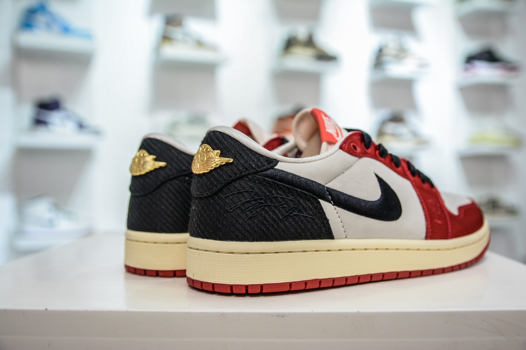 280 DT版纯原 Air Jordan 1 Low AJ1 低帮文化休闲运动板鞋  FN0432-100