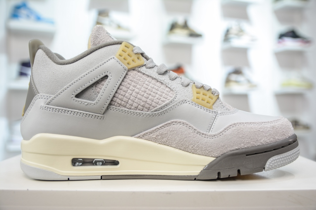 500 GX版纯原 Air Jordan AJ4 SE "Craft" 兔年限定灰兔子  DV3742-021