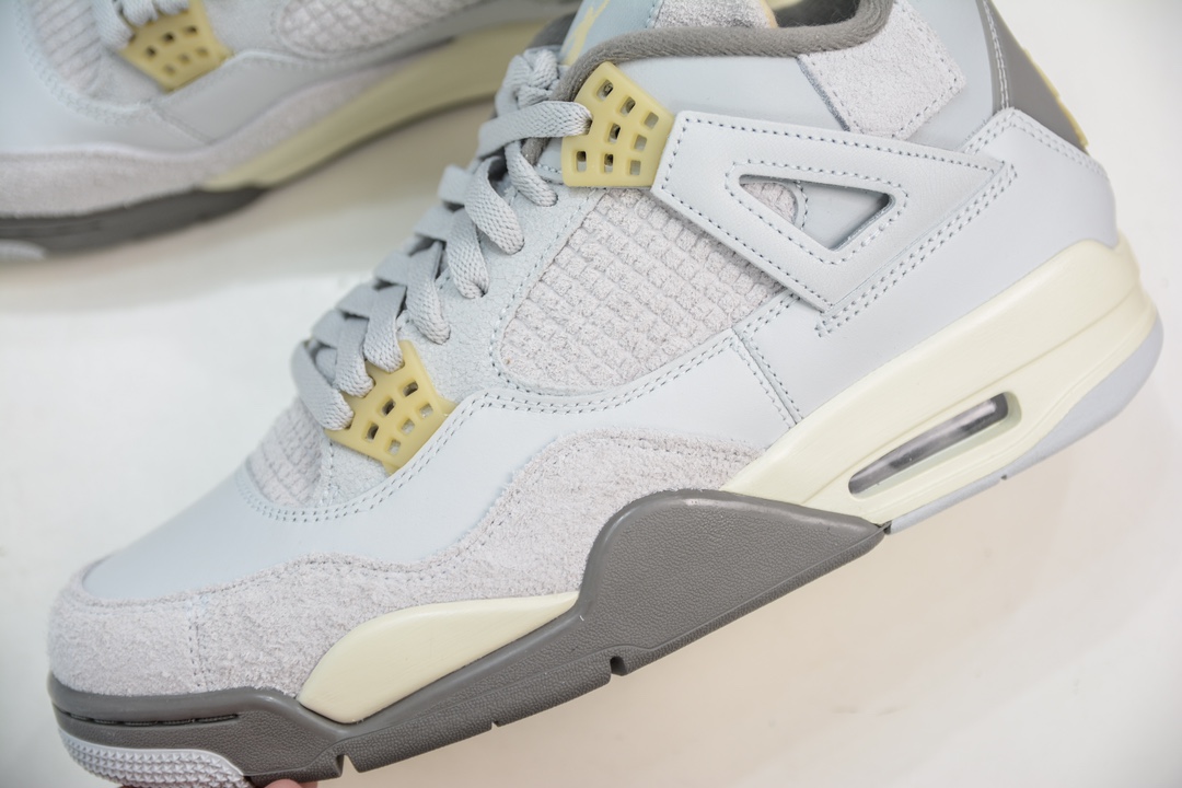 500 GX版纯原 Air Jordan AJ4 SE "Craft" 兔年限定灰兔子  DV3742-021