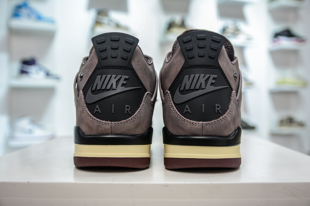 550 GX版纯原 A Ma Maniére x Air Jordan AJ4 Retro SP"Violet Ore" AMM联名酒红  DV6773-220