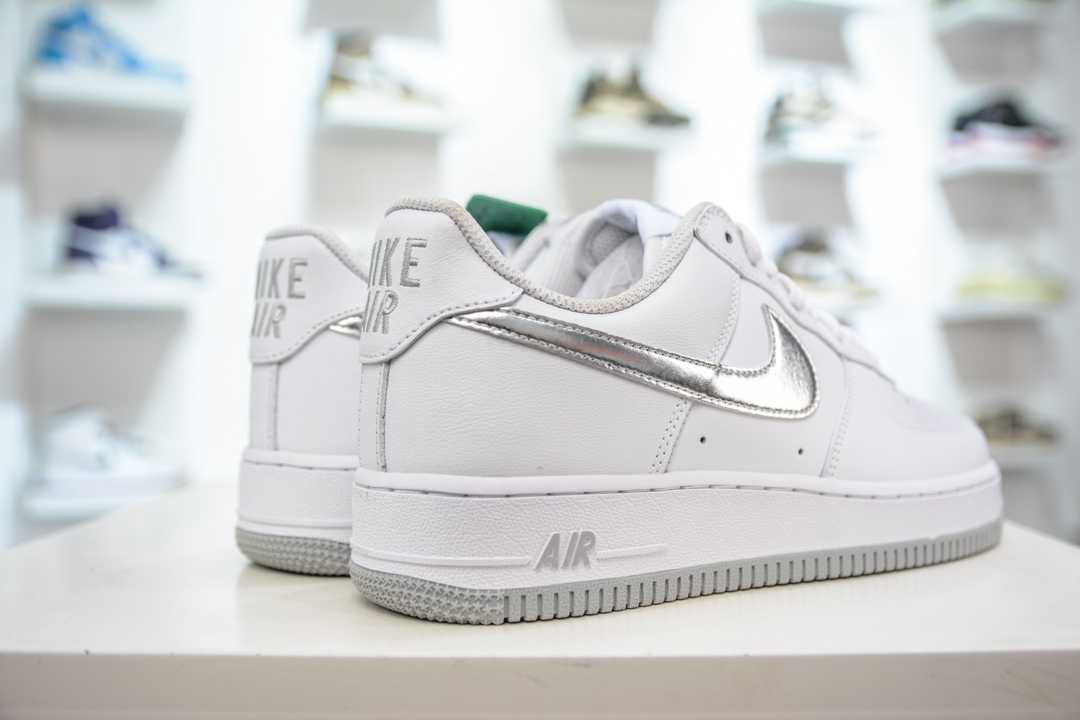 200 HY版纯原 Nike Air Force 1 Low 白银 DZ6755-100