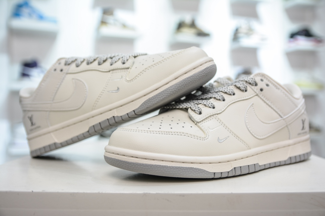 280 LV x Nike Dunk Low 双勾米灰 FC2025-306