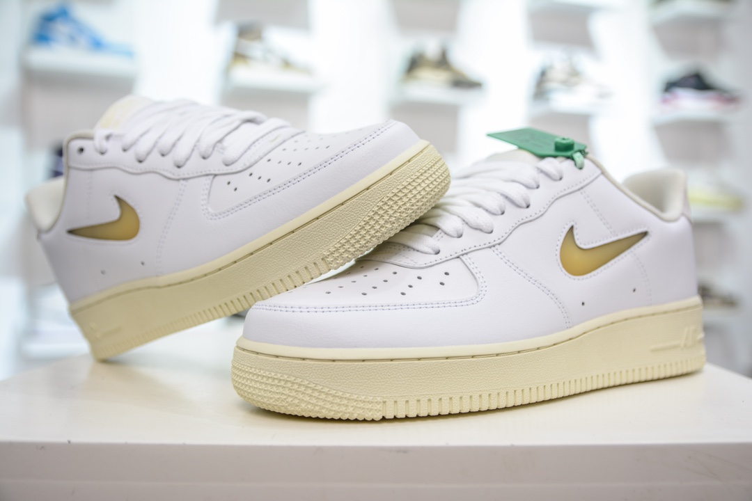 200 HY版纯原 Nike Air Force 1 Low 07 " Light Bone and Coconut Milk " 果冻 DC8894-100