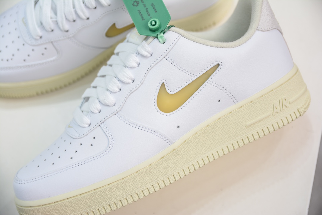 200 HY版纯原 Nike Air Force 1 Low 07 " Light Bone and Coconut Milk " 果冻 DC8894-100