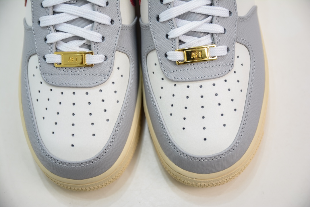 200 Nike Air Force 1 Low 07 灰白红金币 DV7584-001