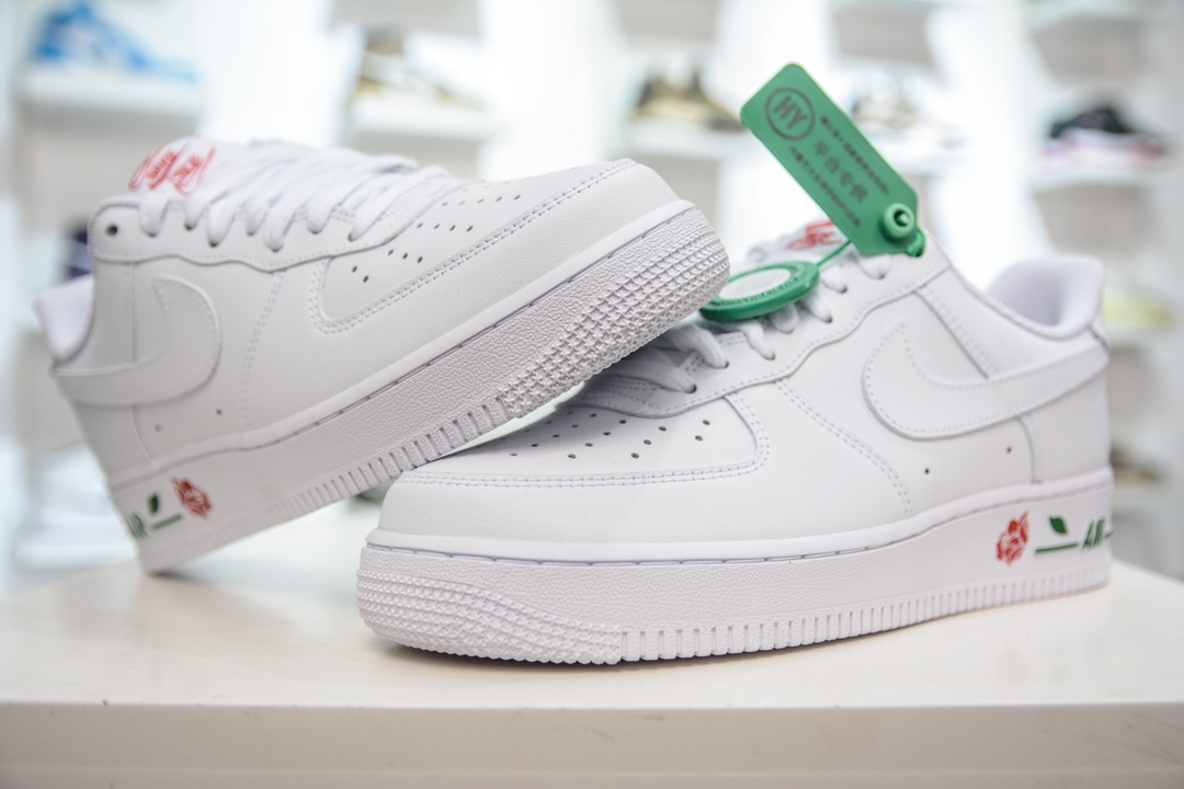 200 HY版纯原 NK Air Force 1 Low 07 LX "Rose" 玫瑰 CU6312-100